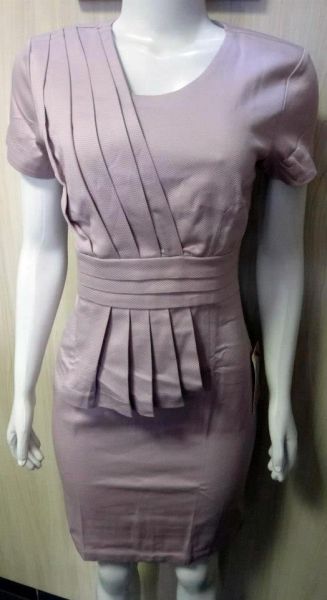 Vestido Favo de Mel Pregas