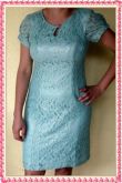 Vestido Favo Renda